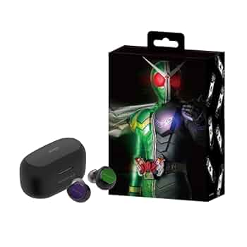 美品 AVIOT 仮面ライダーW ワイヤレスイヤホン TE-V1R-WCJ Amazon.co.jp: AVIOT TE-V1R-WCJ 仮面ライダーW コラボ